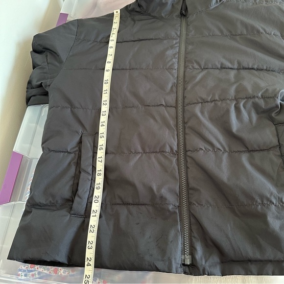 J. Crew Short Funnel Neck Puffer Jacket Size Large - Picture 12 of 15